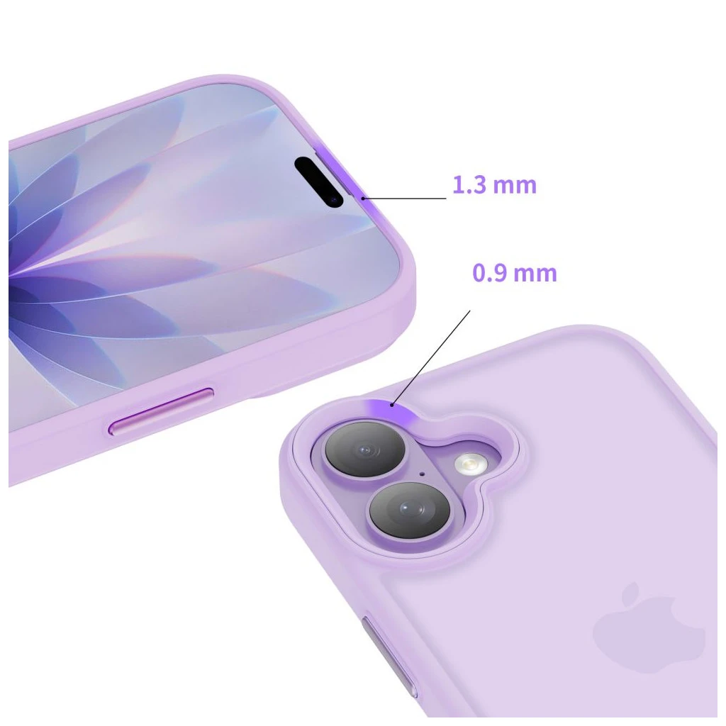 TECH-PROTECT MAGMAT iPhone 17 készülékhez tok Matte levendula