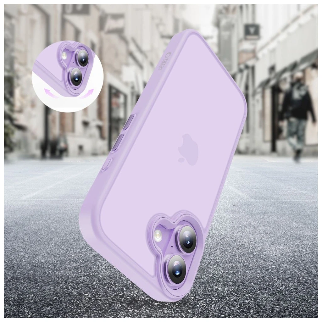 TECH-PROTECT MAGMAT iPhone 17 készülékhez tok Matte levendula