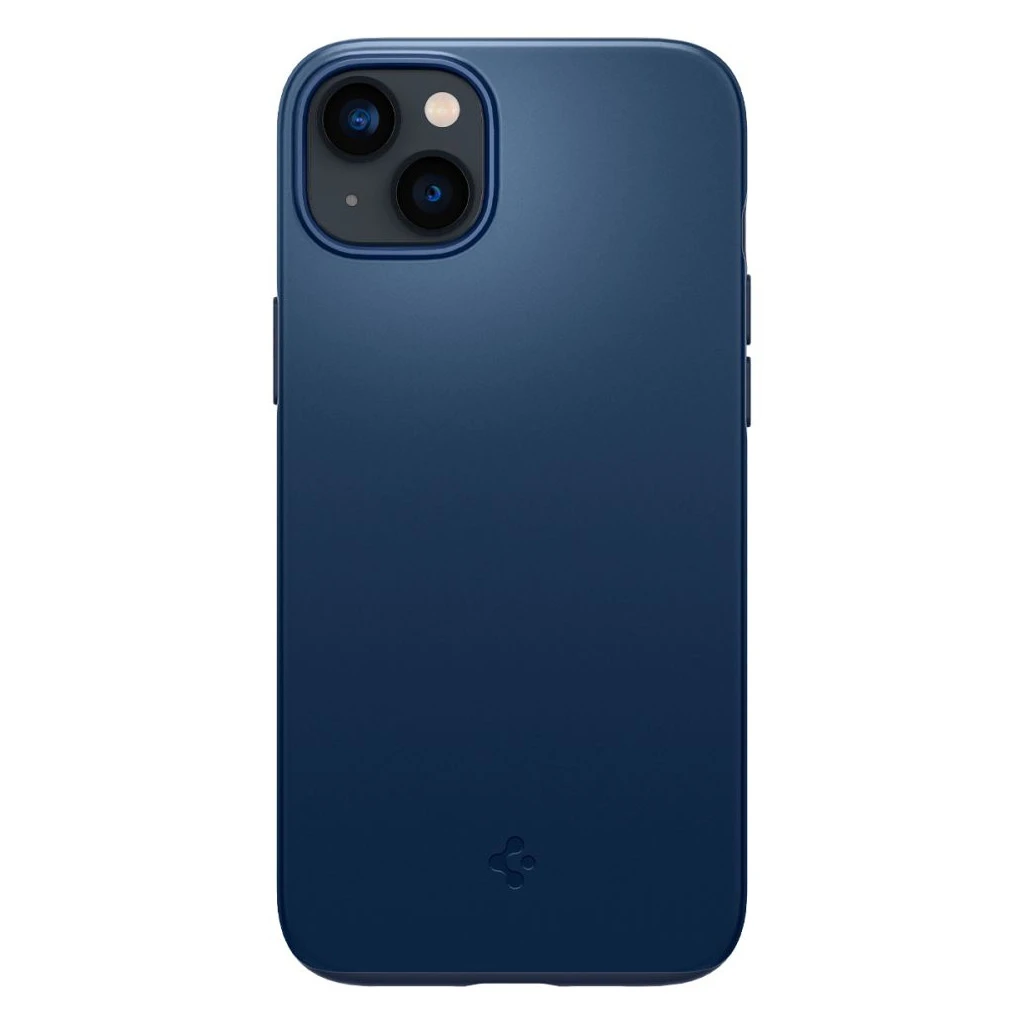 SPIGEN THIN FIT iPhone 14 Plus / 15 Plus készülékhez tok tengerészkék