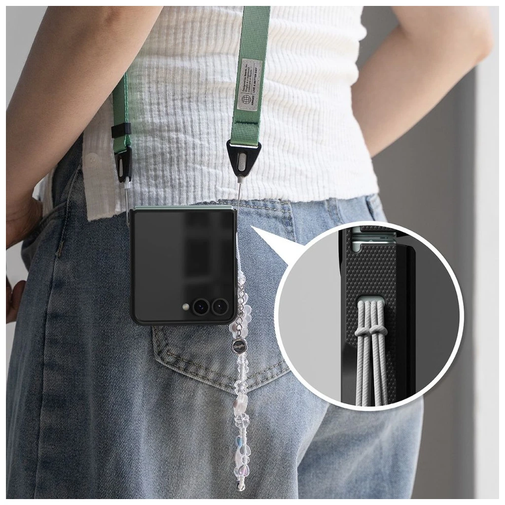 RINGKE ONYX tok Samsung Galaxy Z Flip 7 készülékhez fekete