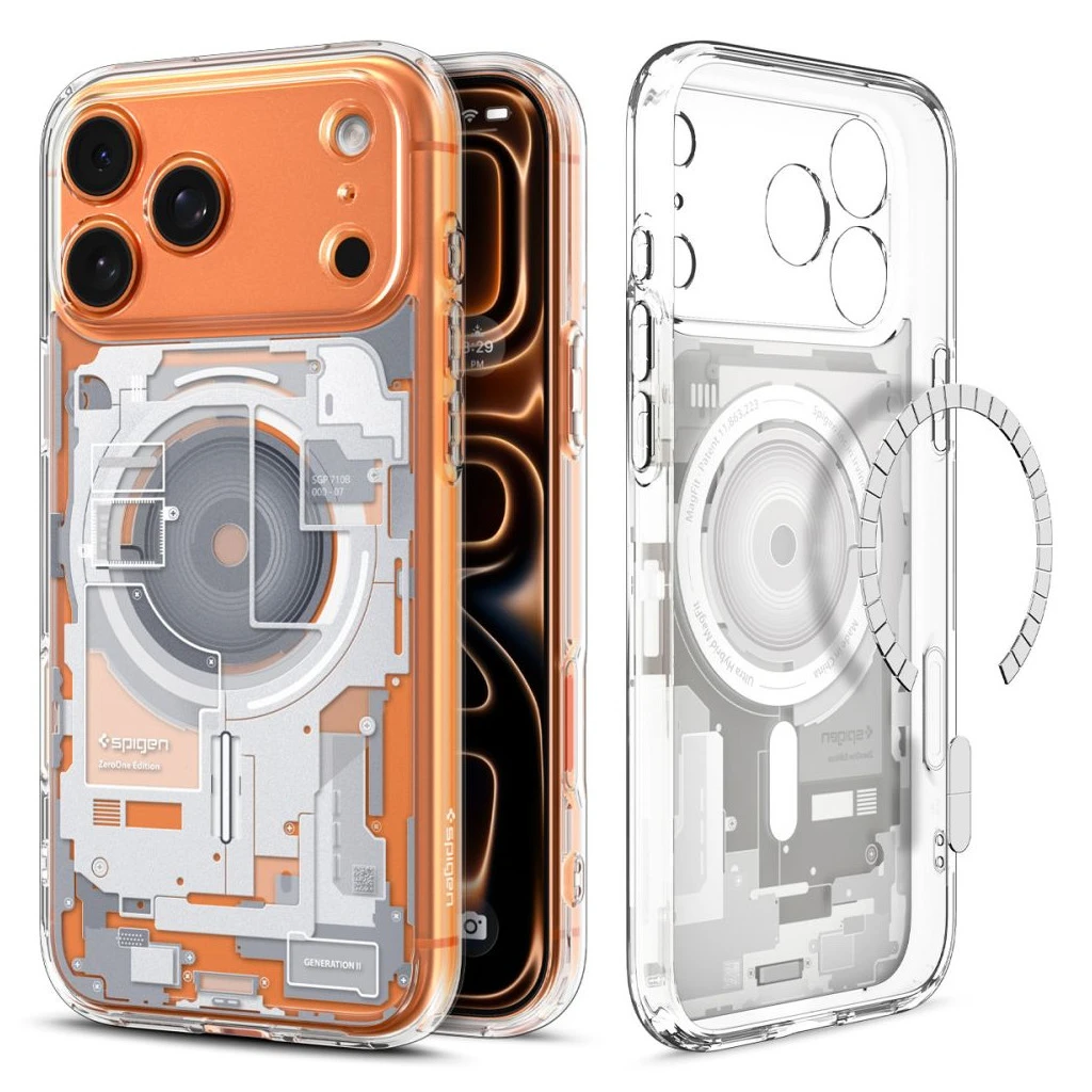 SPIGEN ULTRA HYBRID MAG MAGSAFE iPhone 17 Pro készülékhez Zero One tok fehér