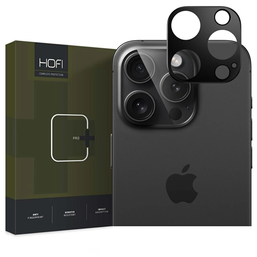 Kamera tok iPhone 16 Pro / 16 Pro Max készülékhez – HOFI ALUCAM PRO+ fekete