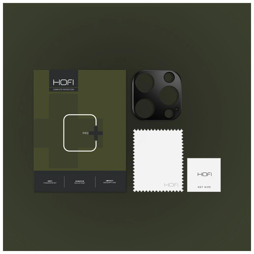 Kamera tok iPhone 16 Pro / 16 Pro Max készülékhez – HOFI ALUCAM PRO+ fekete