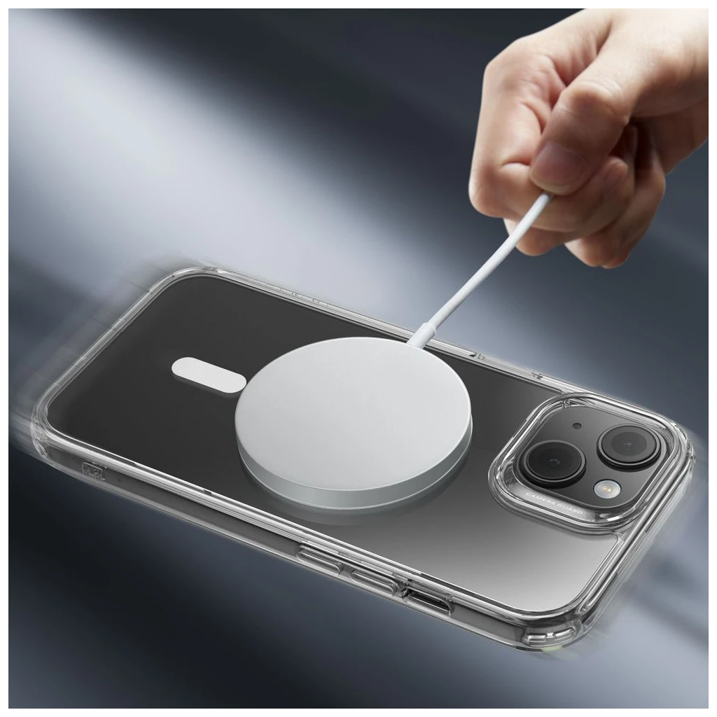 ESR CH HALOLOCK MAGSAFE iPhone 15 készülékhez átlátszó tok