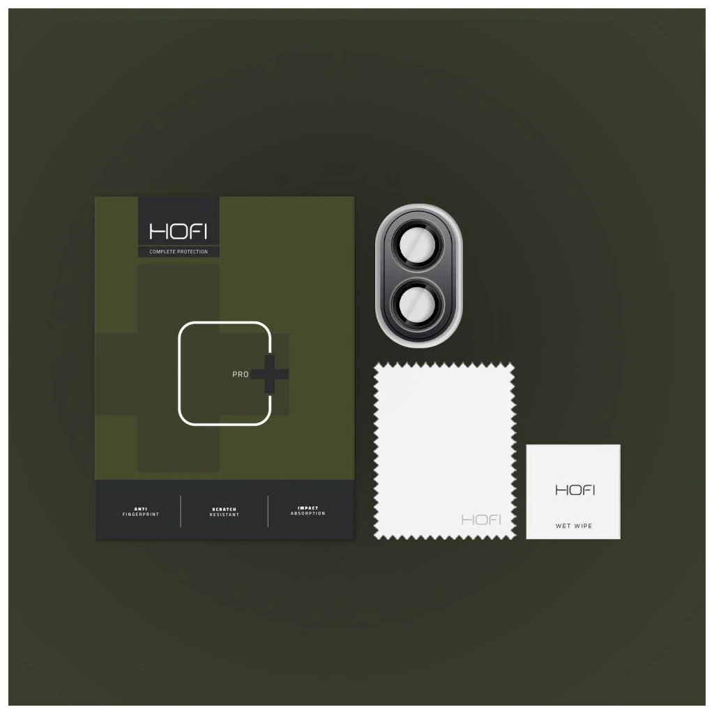 Kamera tok HOFI CAMRING PRO+ iPhone 16 / 16 Plus / 17 készülékhez fekete