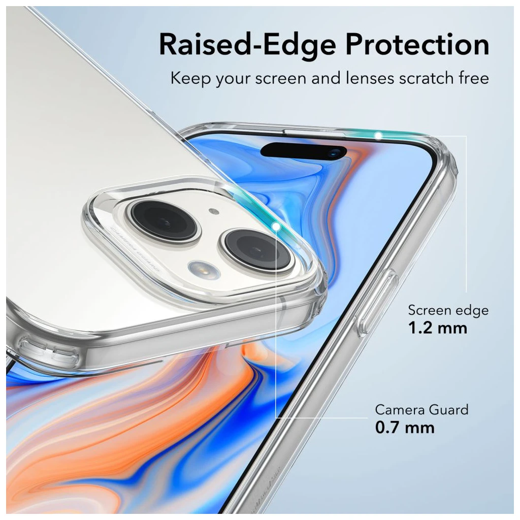 ESR PROJECT ZERO iPhone 15 készülékhez átlátszó tok