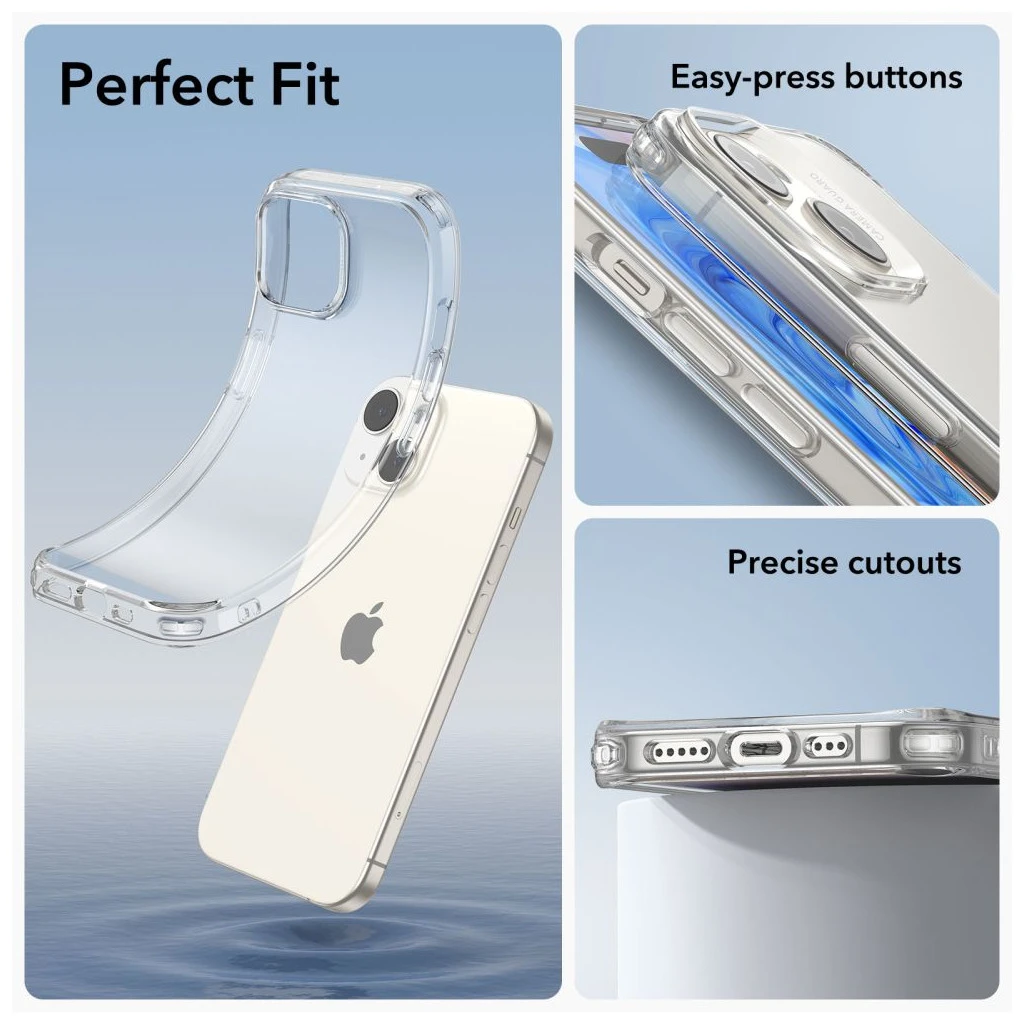 ESR PROJECT ZERO iPhone 15 készülékhez átlátszó tok