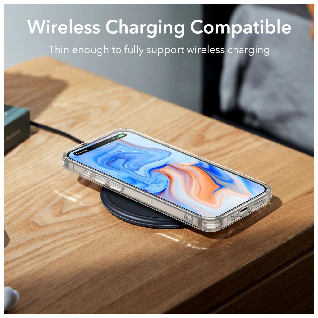 ESR PROJECT ZERO iPhone 15 készülékhez átlátszó tok