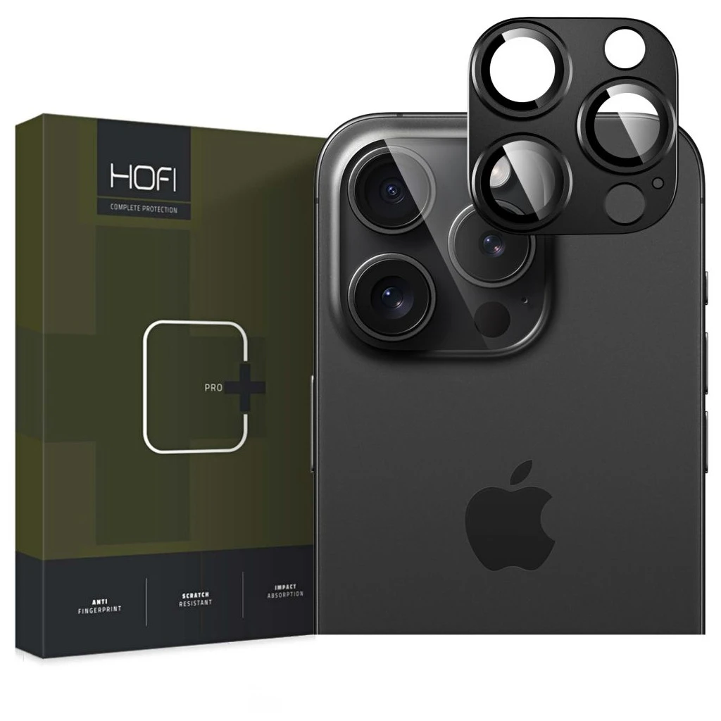 HOFI FULLCAM PRO+ kameravédő iPhone 16 Pro / 16 Pro Max készülékhez fekete