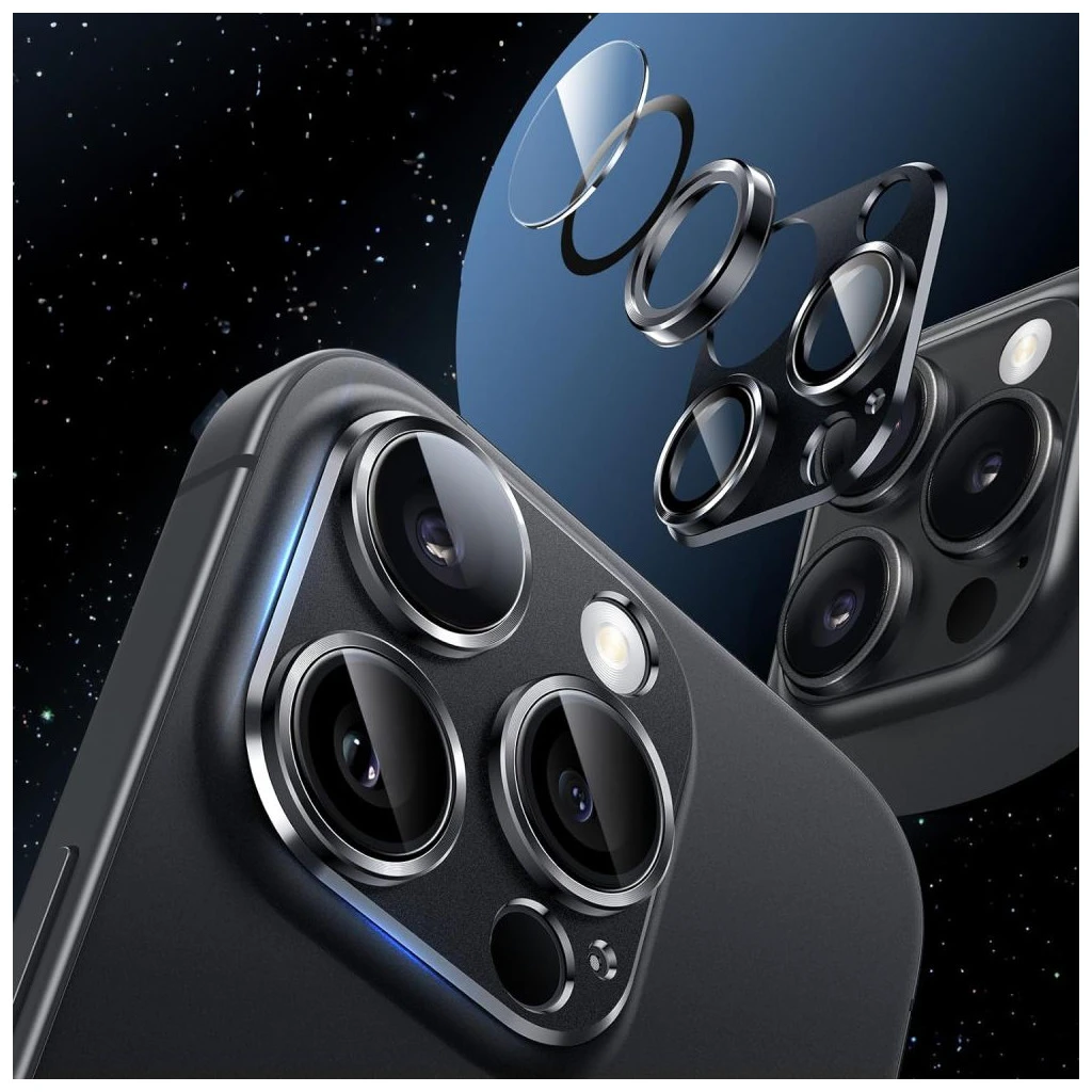 HOFI FULLCAM PRO+ kameravédő iPhone 16 Pro / 16 Pro Max készülékhez fekete