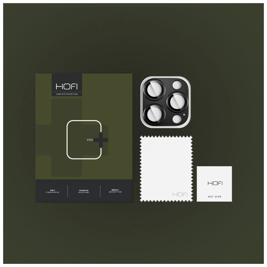 HOFI FULLCAM PRO+ kameravédő iPhone 16 Pro / 16 Pro Max készülékhez fekete