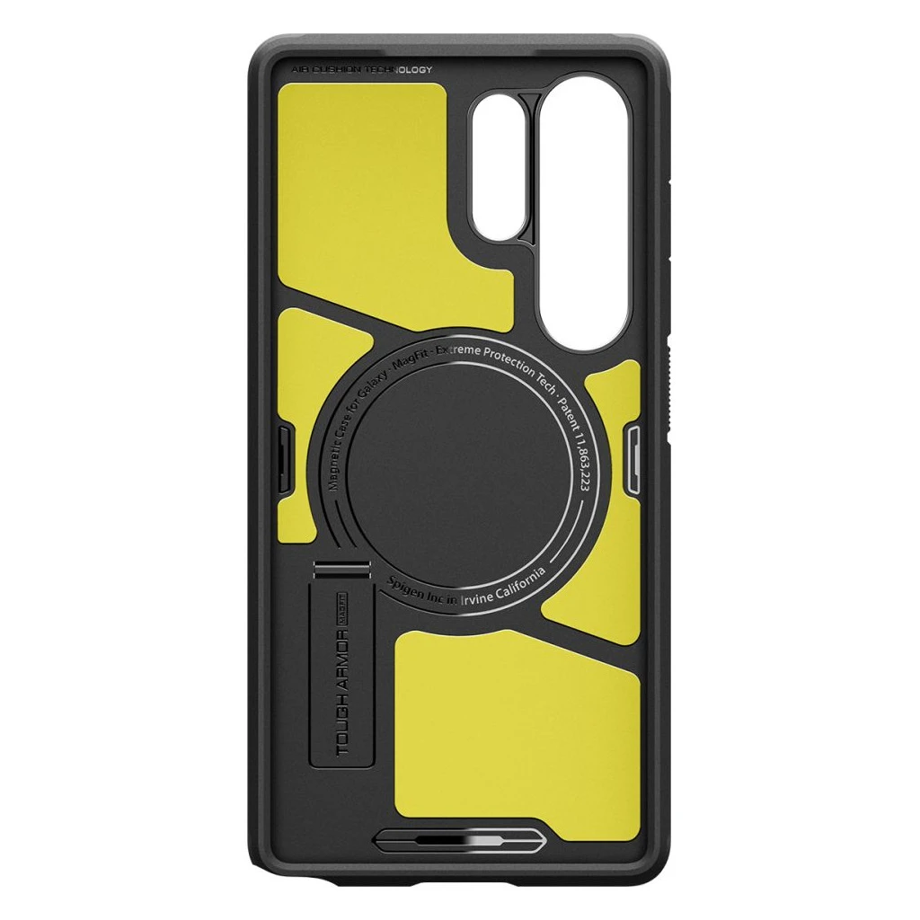 SPIGEN TOUGH ARMOR MAGSAFE Samsung Galaxy S25 Ultra készülékhez tok fekete