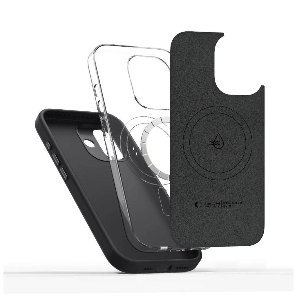 TECH-PROTECT UNIQ MAGSAFE iPhone 17 tok készülékhez fekete