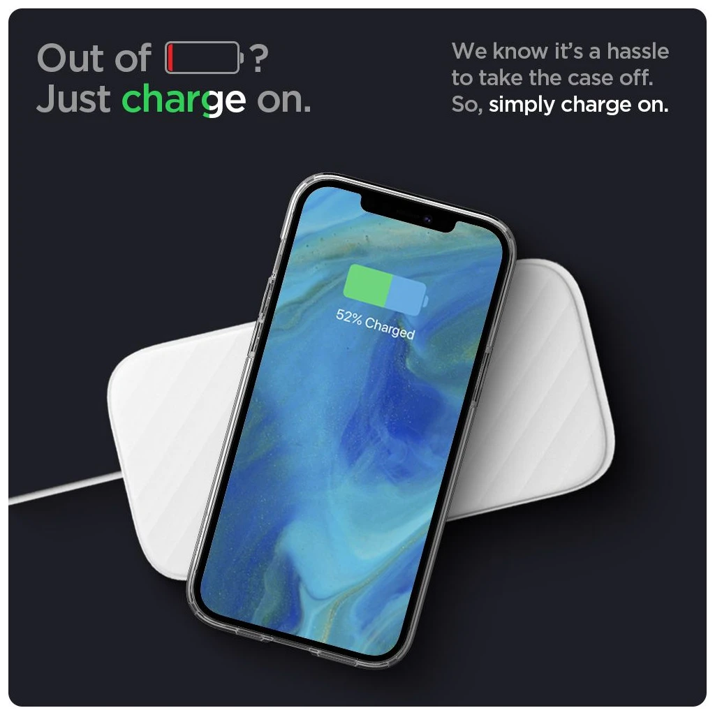 SPIGEN ULTRA HYBRID iPhone 12/12 Pro Crystal Clear tok készülékhez