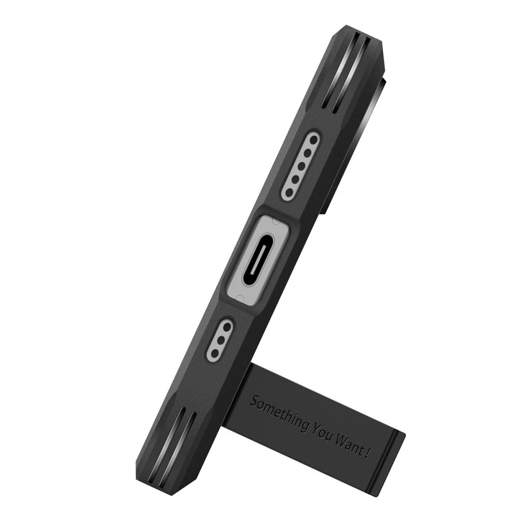 SPIGEN TOUGH ARMOR „T” MAG MAGSAFE iPhone 17 készülékhez tok fekete