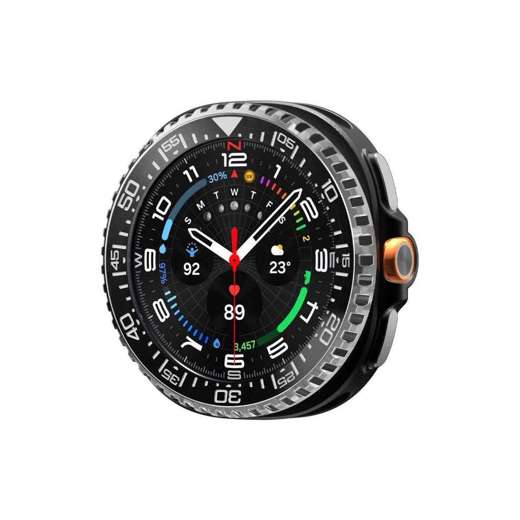 SPIGEN BEZEL TUNE PRO DIVER tok Samsung Galaxy Watch 8 Classic (46 MM) készülékhez fekete