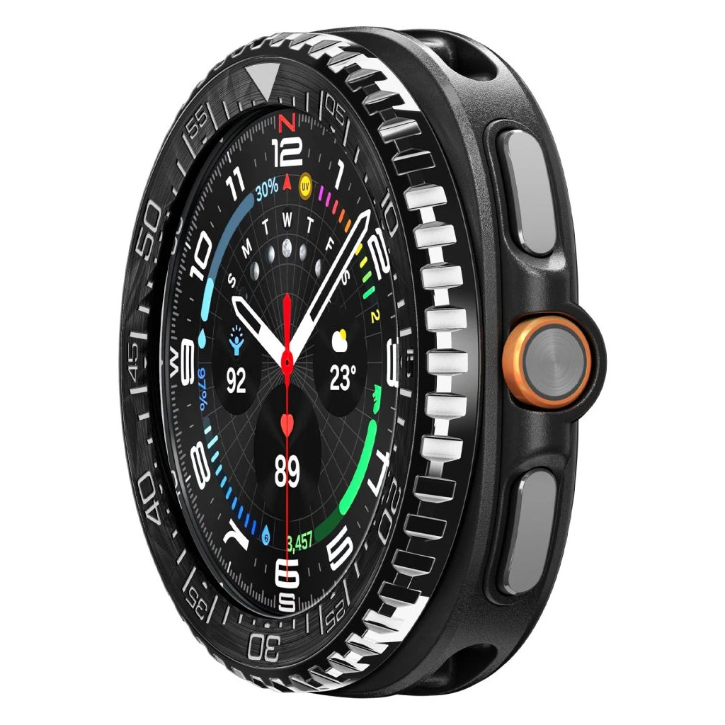 SPIGEN BEZEL TUNE PRO DIVER tok Samsung Galaxy Watch 8 Classic (46 MM) készülékhez fekete