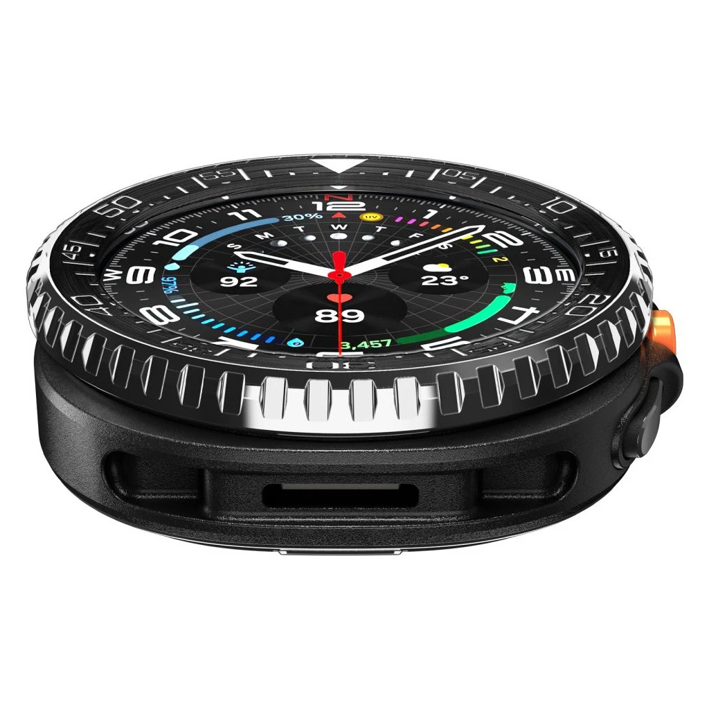 SPIGEN BEZEL TUNE PRO DIVER tok Samsung Galaxy Watch 8 Classic (46 MM) készülékhez fekete