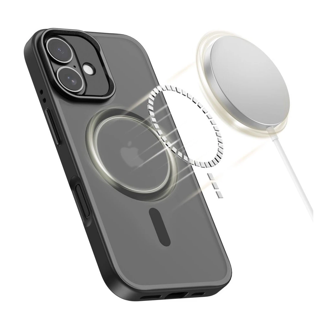 TECH-PROTECT MAGSTAND MAGSAFE iPhone 17 készülékhez – Matte fekete
