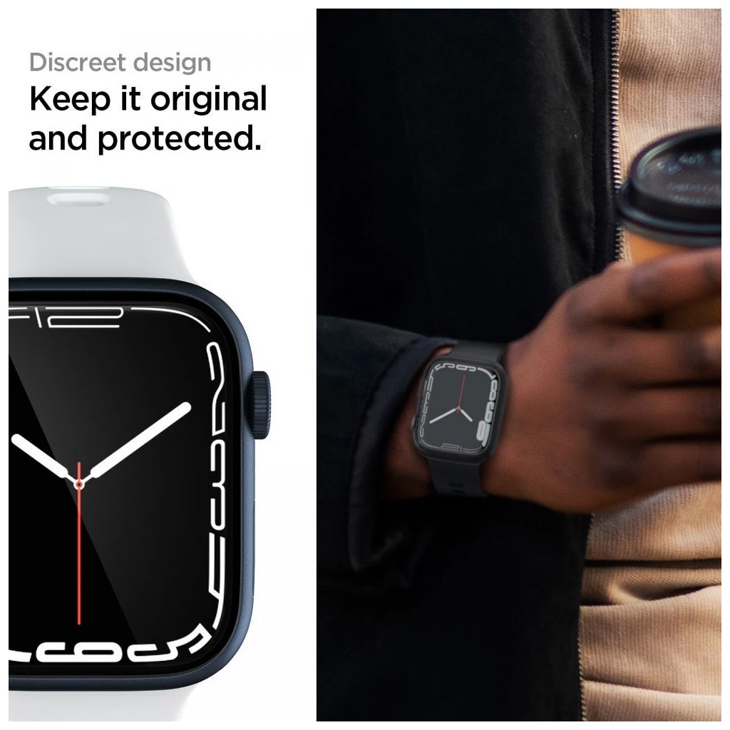 SPIGEN NEO FLEX védőfólia 3-PACK Apple Watch 6/7/8/9/SE 1/2/3 készülékhez (44/45 MM) átlátszó