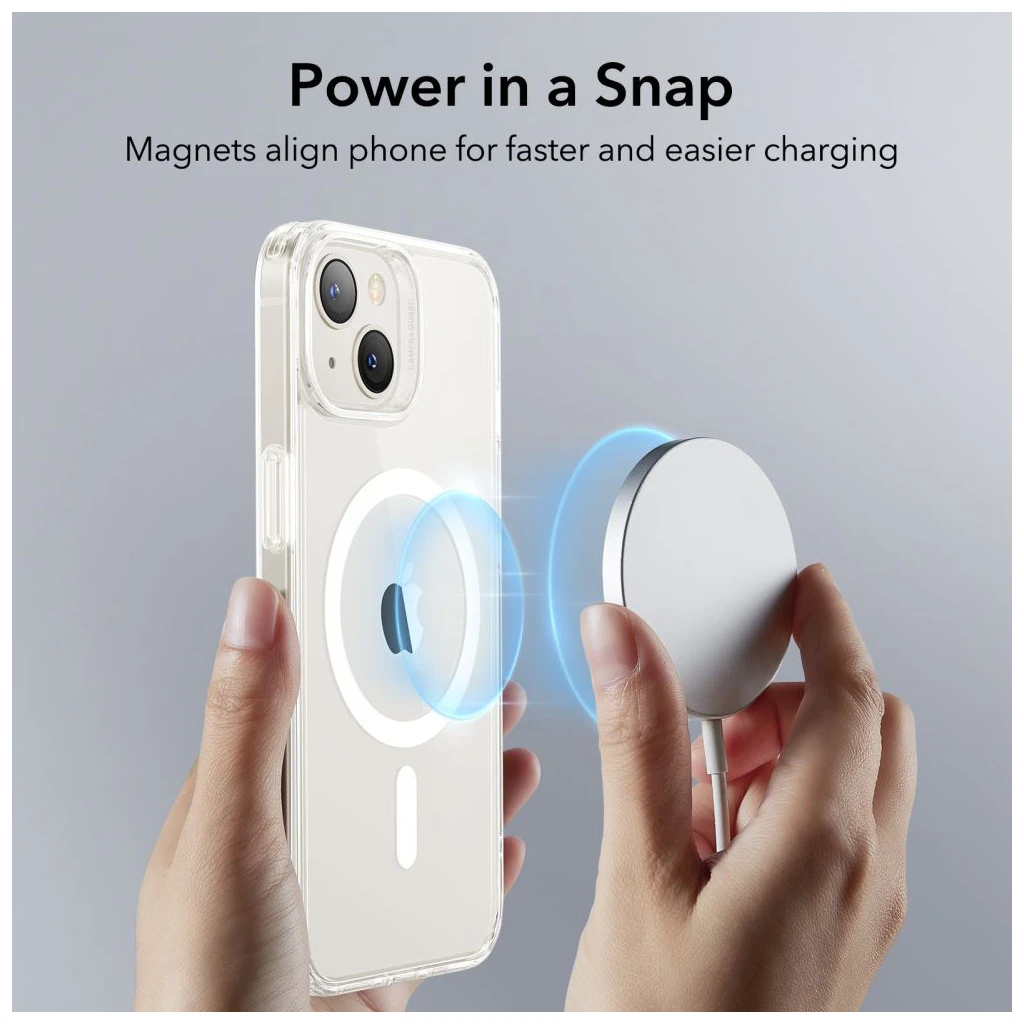 ESR CH HALOLOCK MAGSAFE iPhone 13/14 készülékhez tok átlátszó