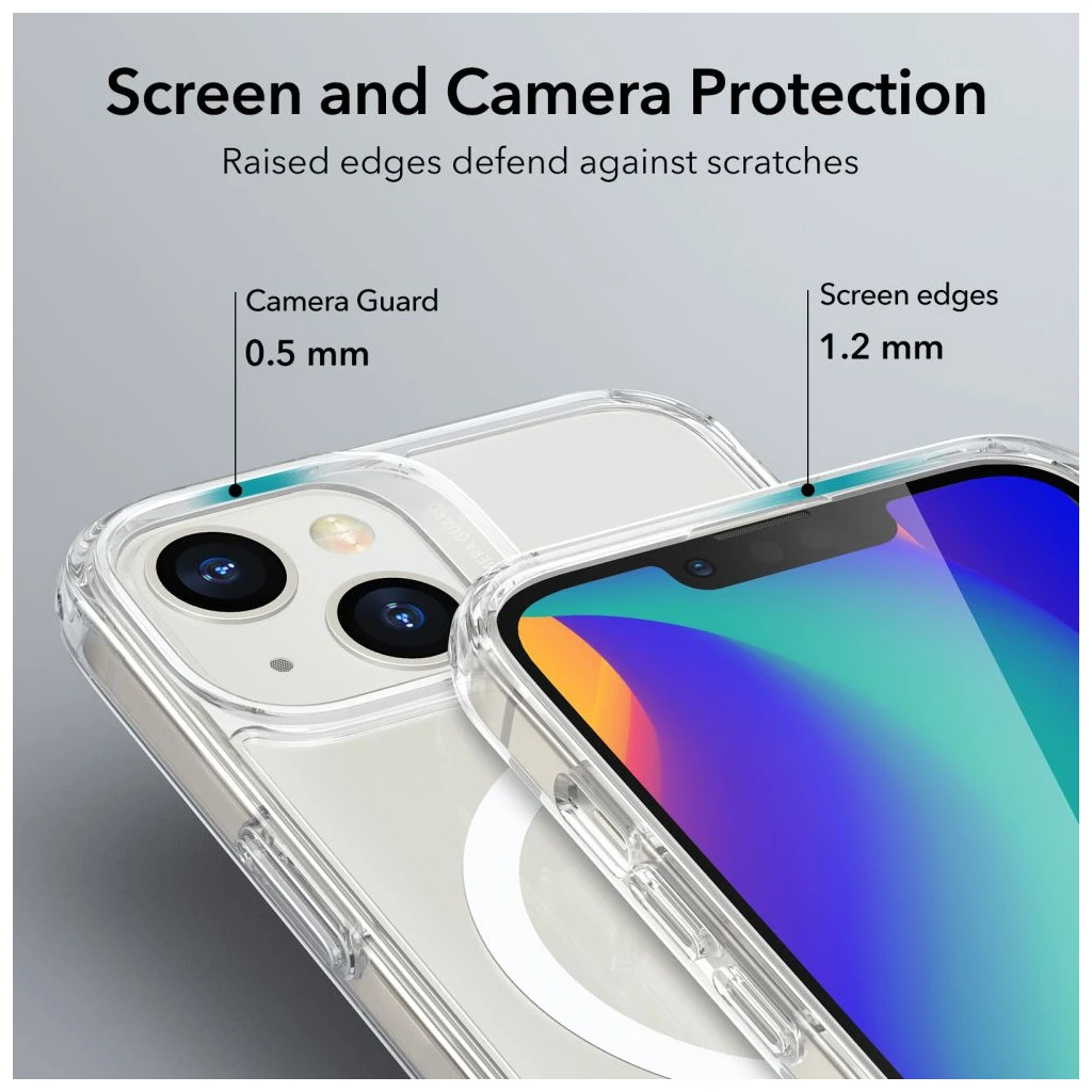 ESR CH HALOLOCK MAGSAFE iPhone 13/14 készülékhez tok átlátszó