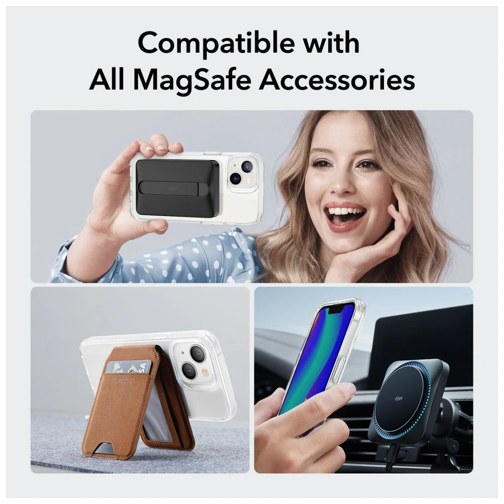 ESR CH HALOLOCK MAGSAFE iPhone 13/14 készülékhez tok átlátszó