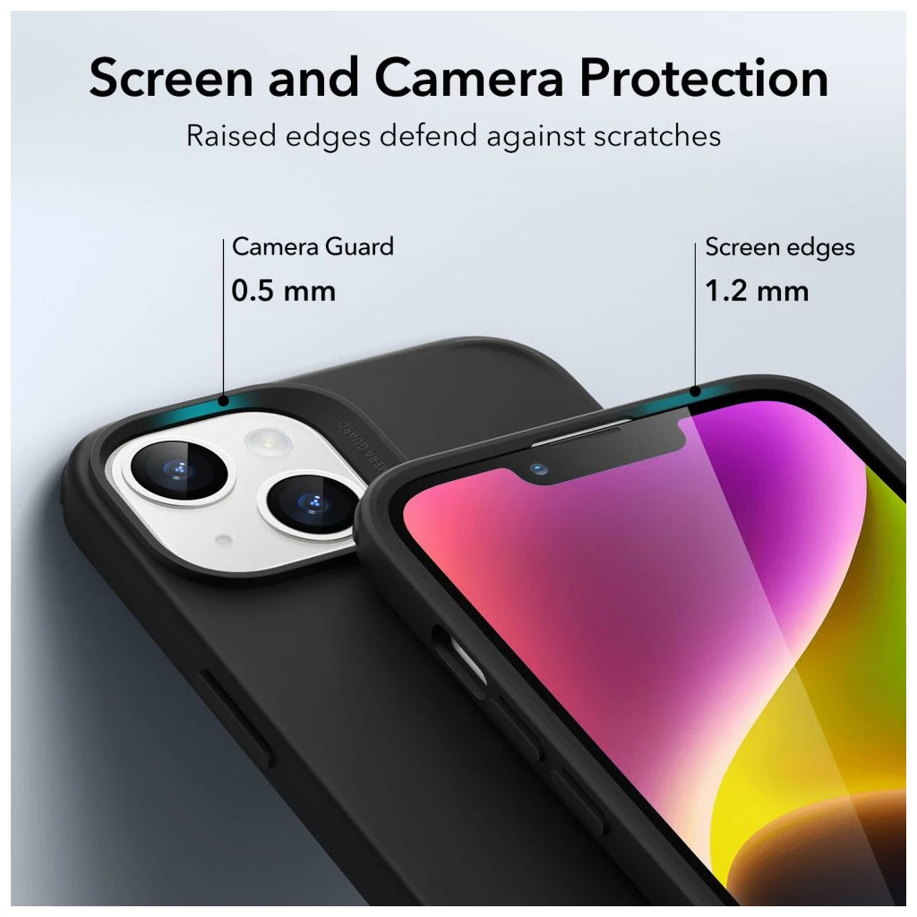 ESR CH HaloLock MagSafe iPhone 14 Plus / 15 Plus készülékhez tok fekete