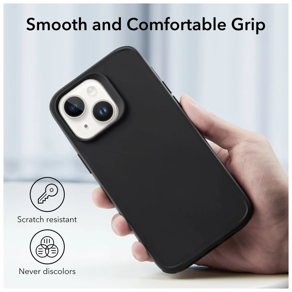 ESR CH HaloLock MagSafe iPhone 14 Plus / 15 Plus készülékhez tok fekete