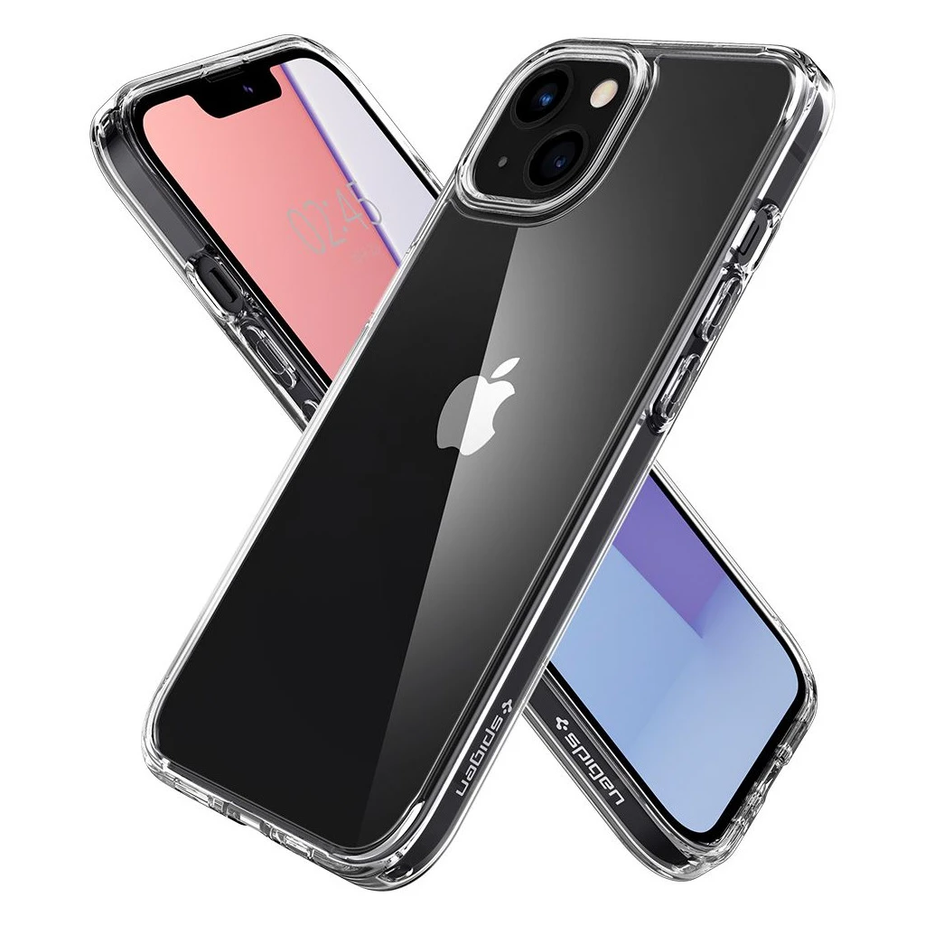 SPIGEN Ultra Hybrid iPhone 13 Mini készülékhez tok Crystal Clear