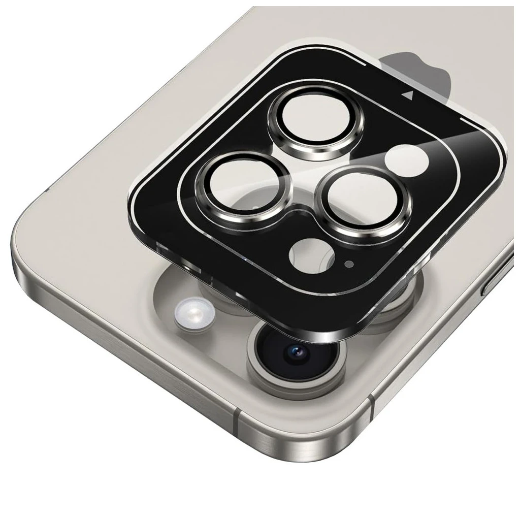 iPhone 15 / 15 Plus készülékhez HOFI Camring Pro+ kamera tok fekete