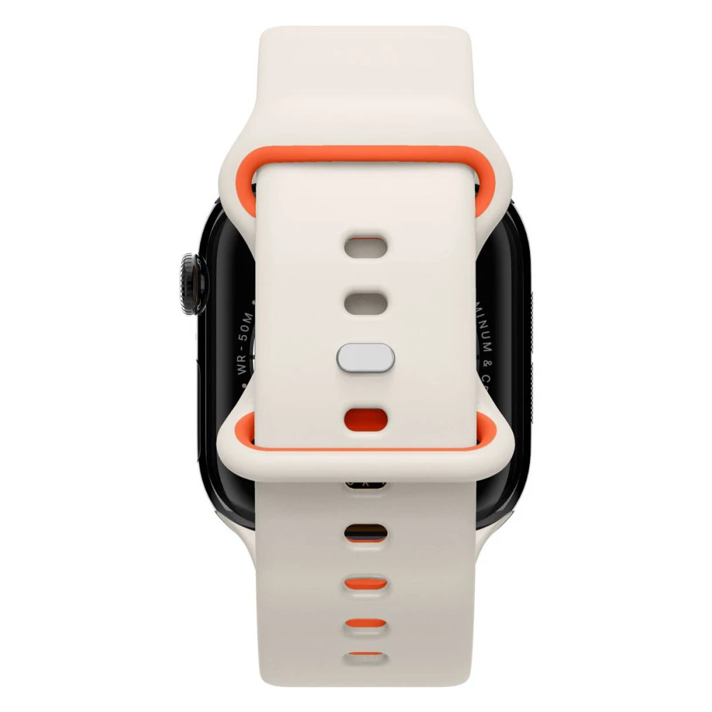 SPIGEN NANO POP Apple Watch 8/9/10/11/SE készülékhez tok (40/41/42 MM) narancssárga bézs