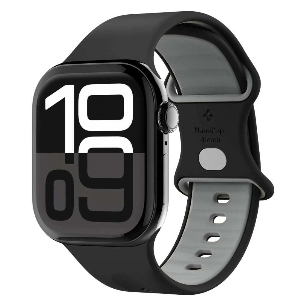 SPIGEN NANO POP Apple Watch készülékhez 8/9/10/11/SE/ULTRA (44/45/46/49 MM) fekete szezámmag
