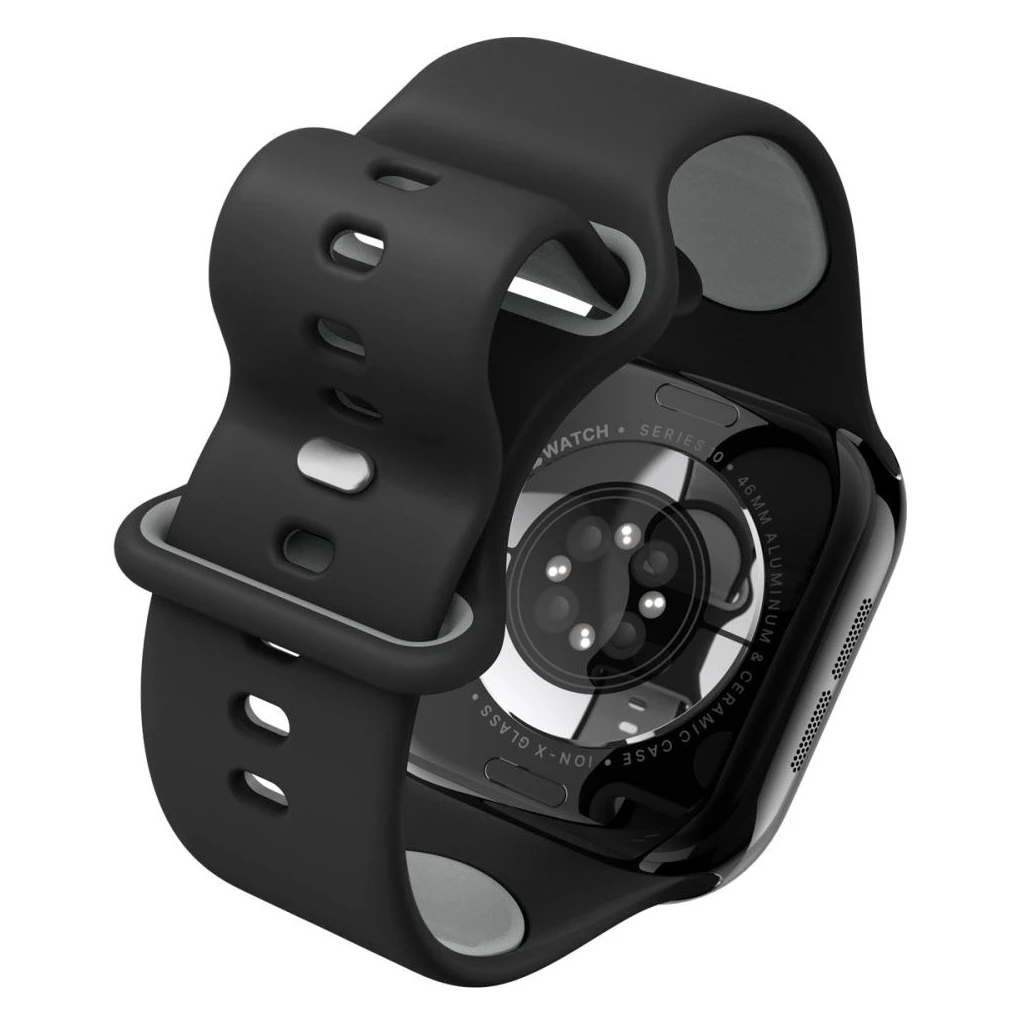 SPIGEN NANO POP Apple Watch készülékhez 8/9/10/11/SE/ULTRA (44/45/46/49 MM) fekete szezámmag