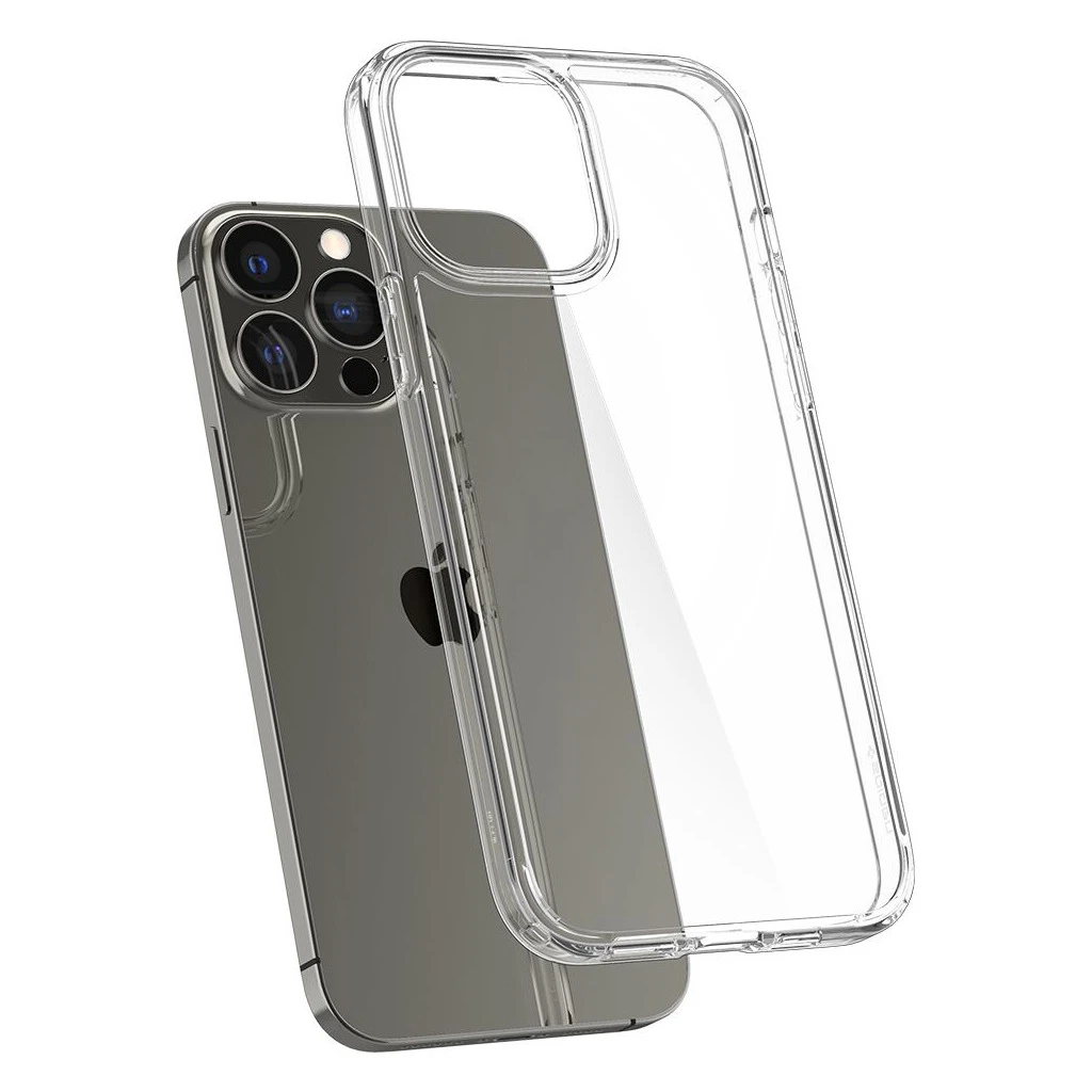 SPIGEN ULTRA HYBRID iPhone 13 Pro Max készülékhez tok CRYSTAL CLEAR