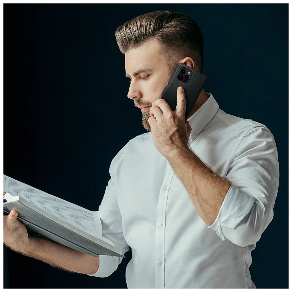 TECH-PROTECT pénztárca tok MagSafe iPhone 16 készülékhez fekete