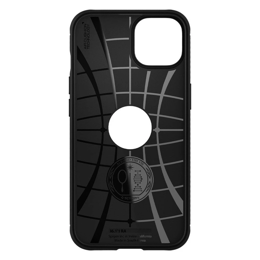 SPIGEN RUGGED ARMOR iPhone 13 készülékhez tok matt fekete