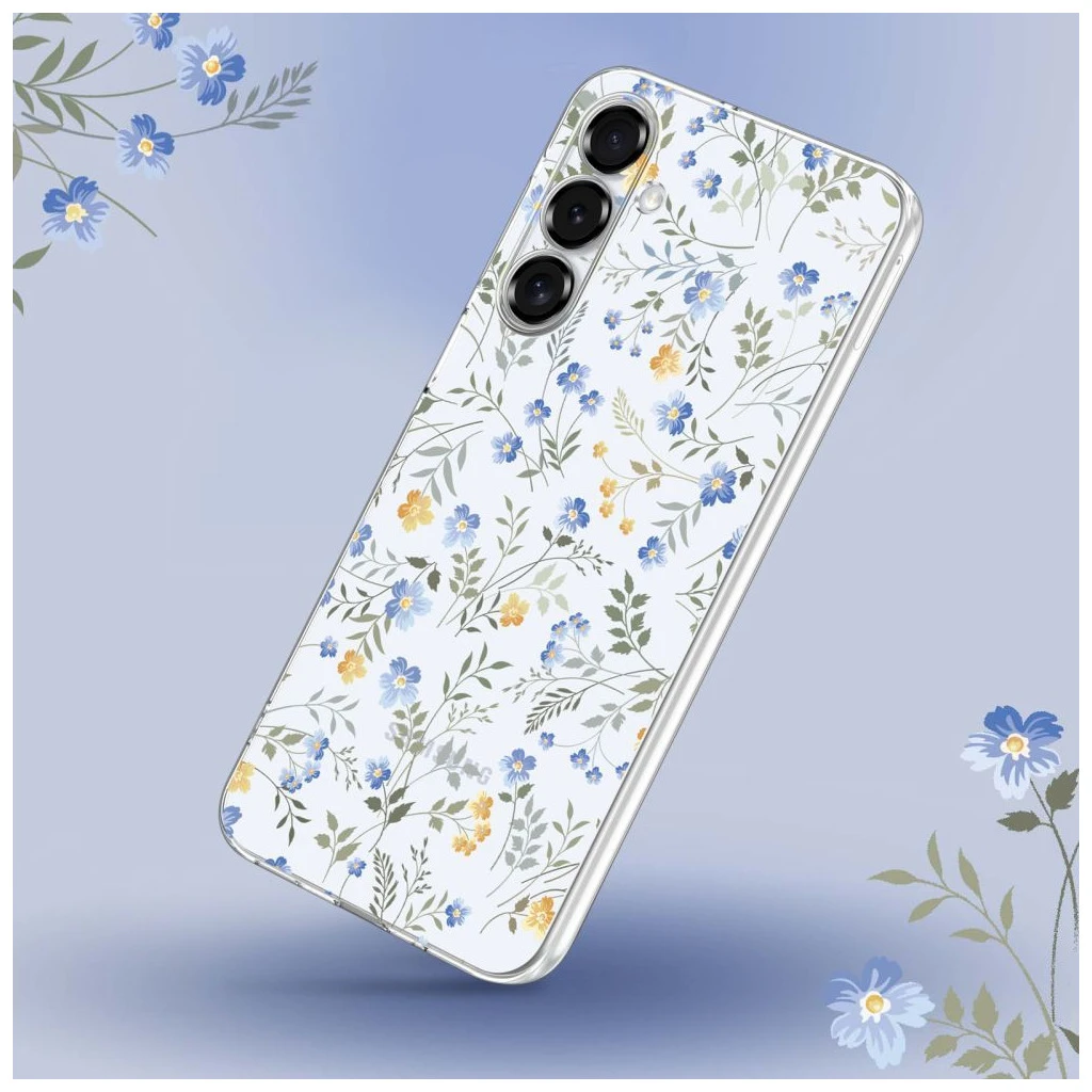 TECH-PROTECT FLEXAIR Samsung Galaxy S25 Spring Flowers tok Samsung Galaxy S25 készülékhez