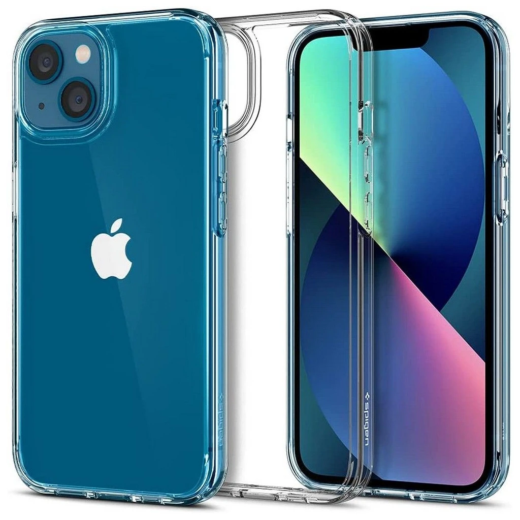 SPIGEN ULTRA HYBRID iPhone 13 készülékhez tok Crystal Clear