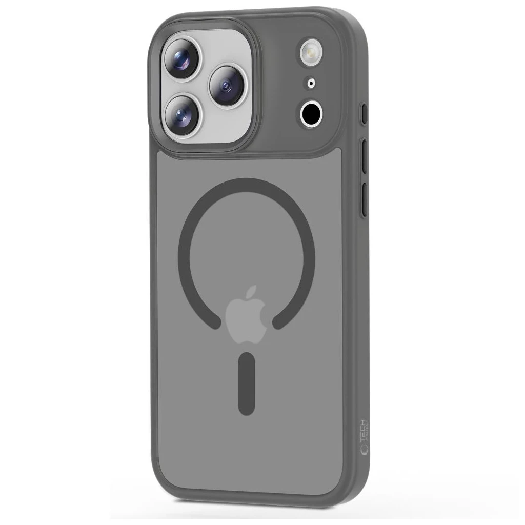 TECH-PROTECT Magmat MagSafe iPhone 17 Pro Max tok készülékhez, matt krétaszürke