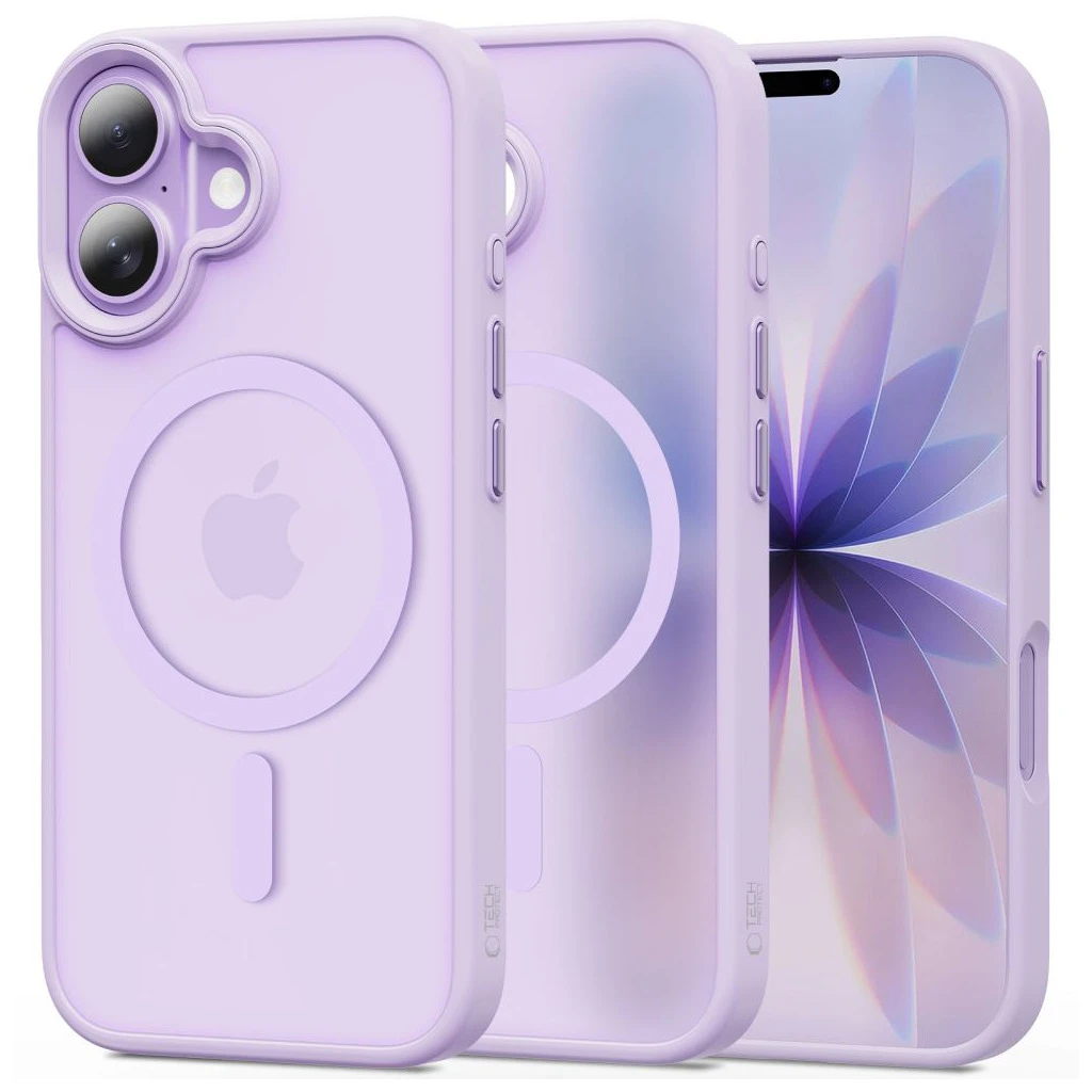 TECH-PROTECT MAGMAT MAGSAFE iPhone 17 készülékhez tok matt levendula