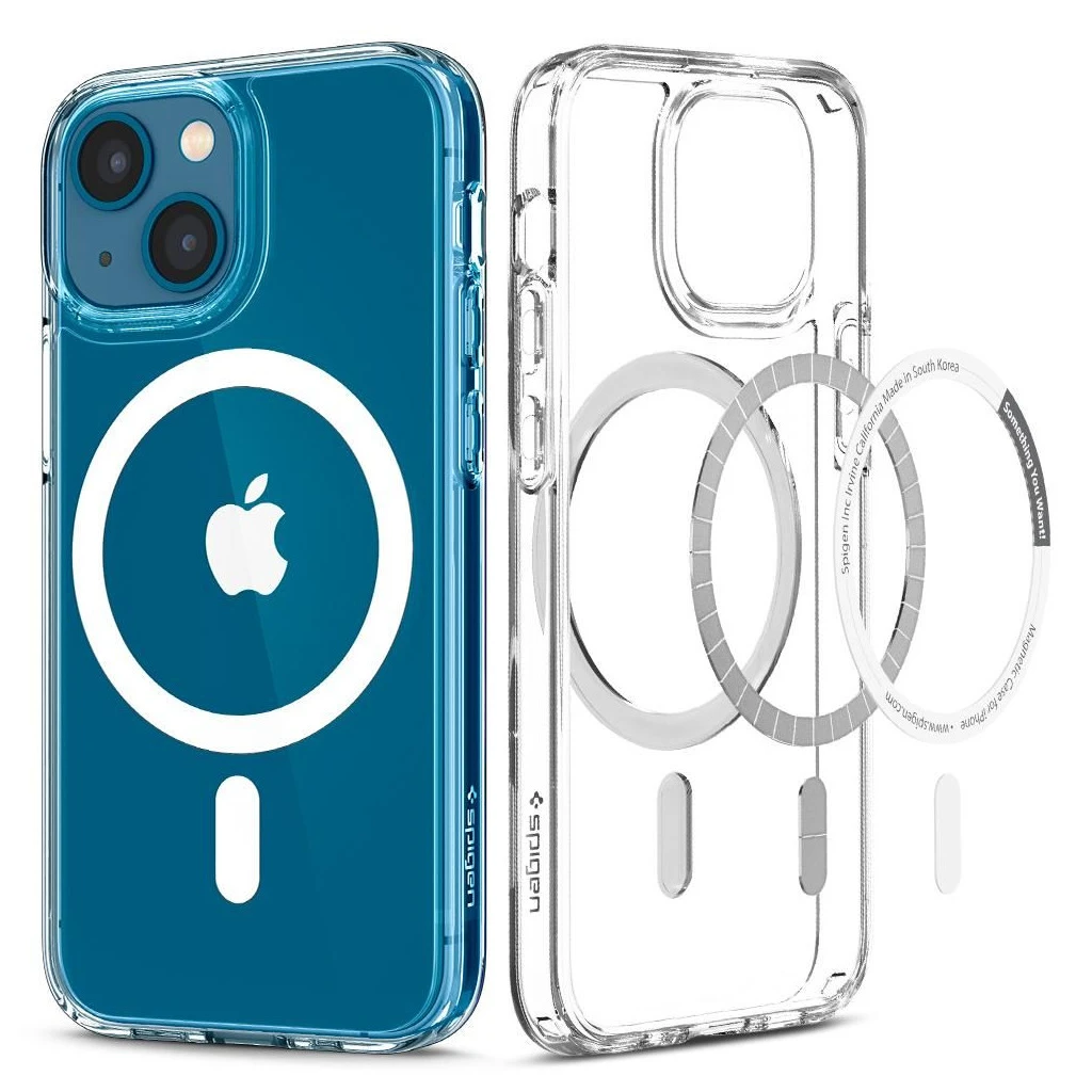 SPIGEN ULTRA HYBRID MAG MAGSAFE iPhone 13 készülékhez tok fehér