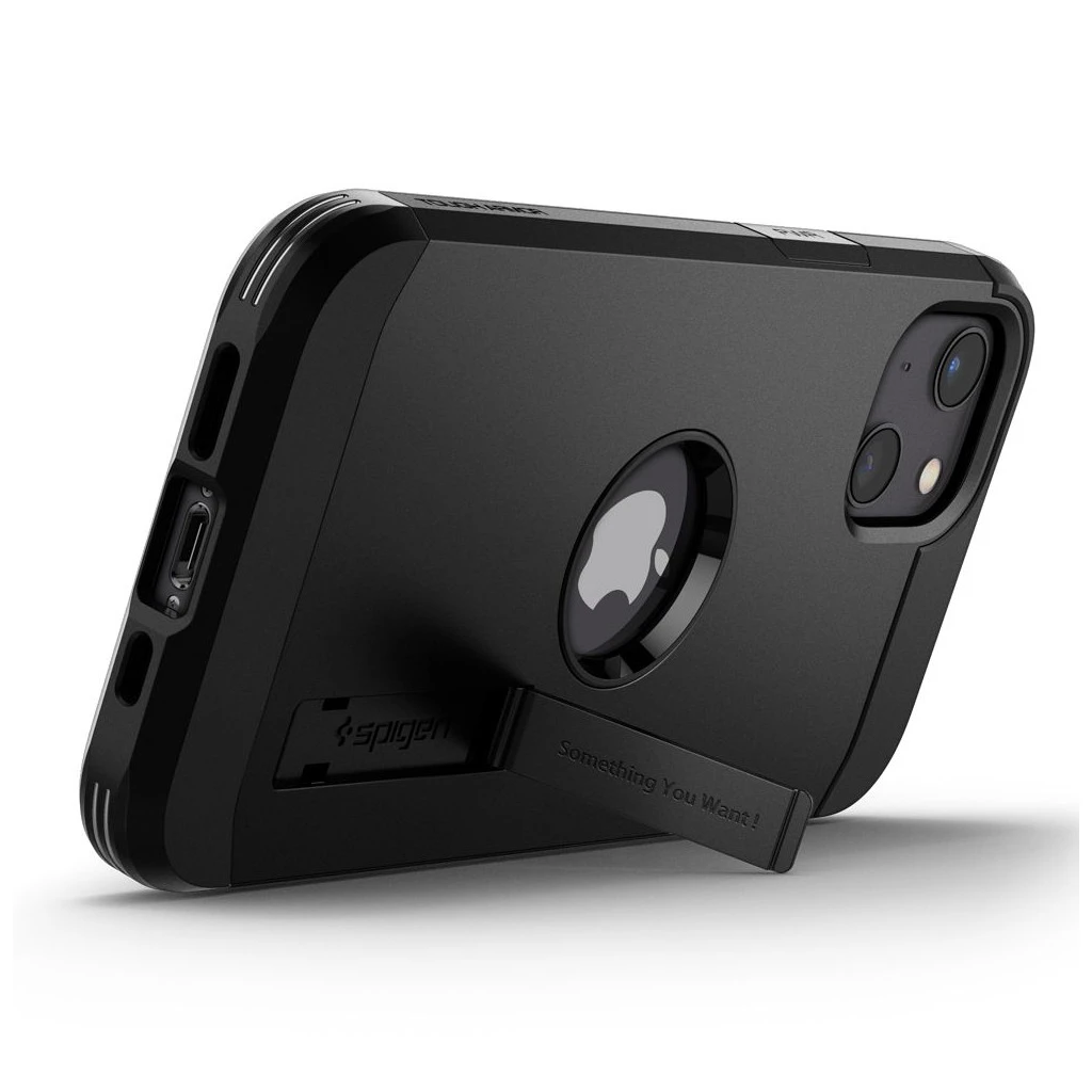 SPIGEN TOUGH ARMOR iPhone 13 készülékhez tok fekete