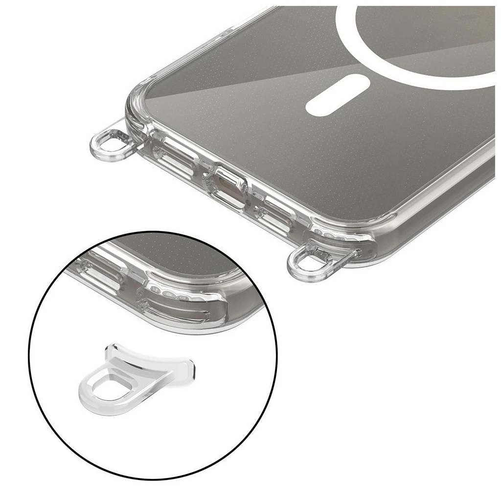 TECH-PROTECT FLEXAIR CHAIN MAGSAFE iPhone 16 Pro Max készülékhez tok fekete & taupe