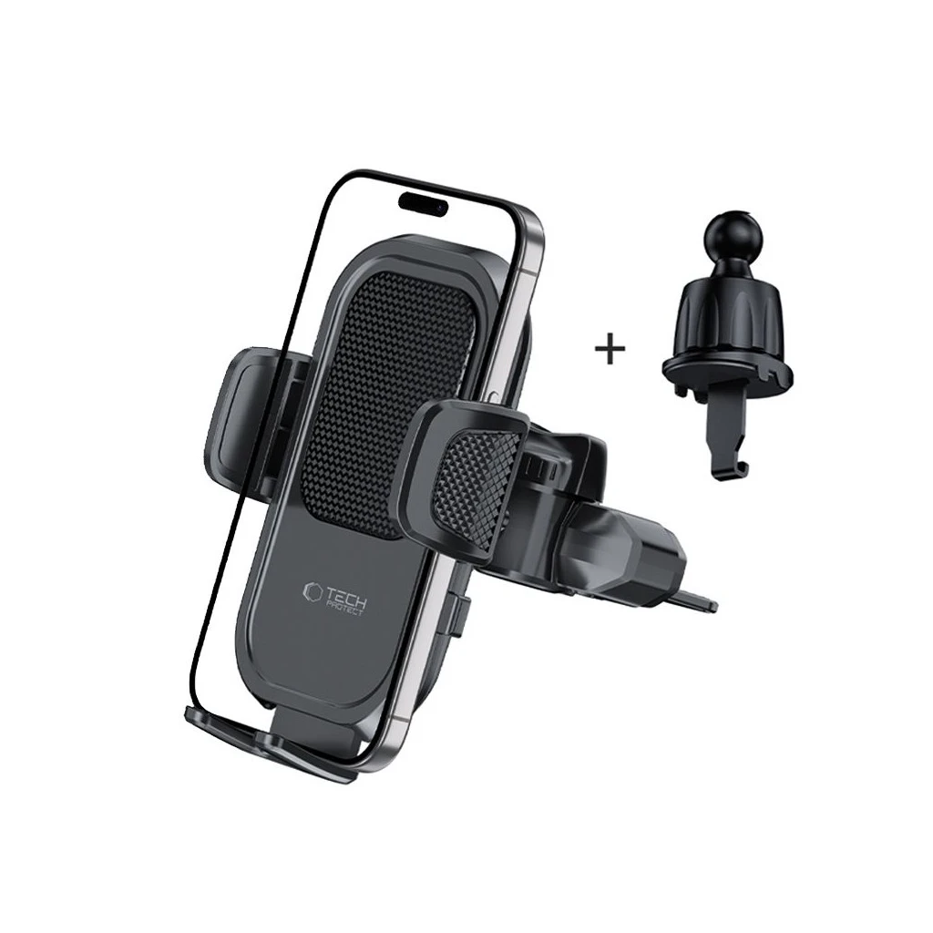 TECH-PROTECT V8 Univerzális CD & VENT autós tartó fekete