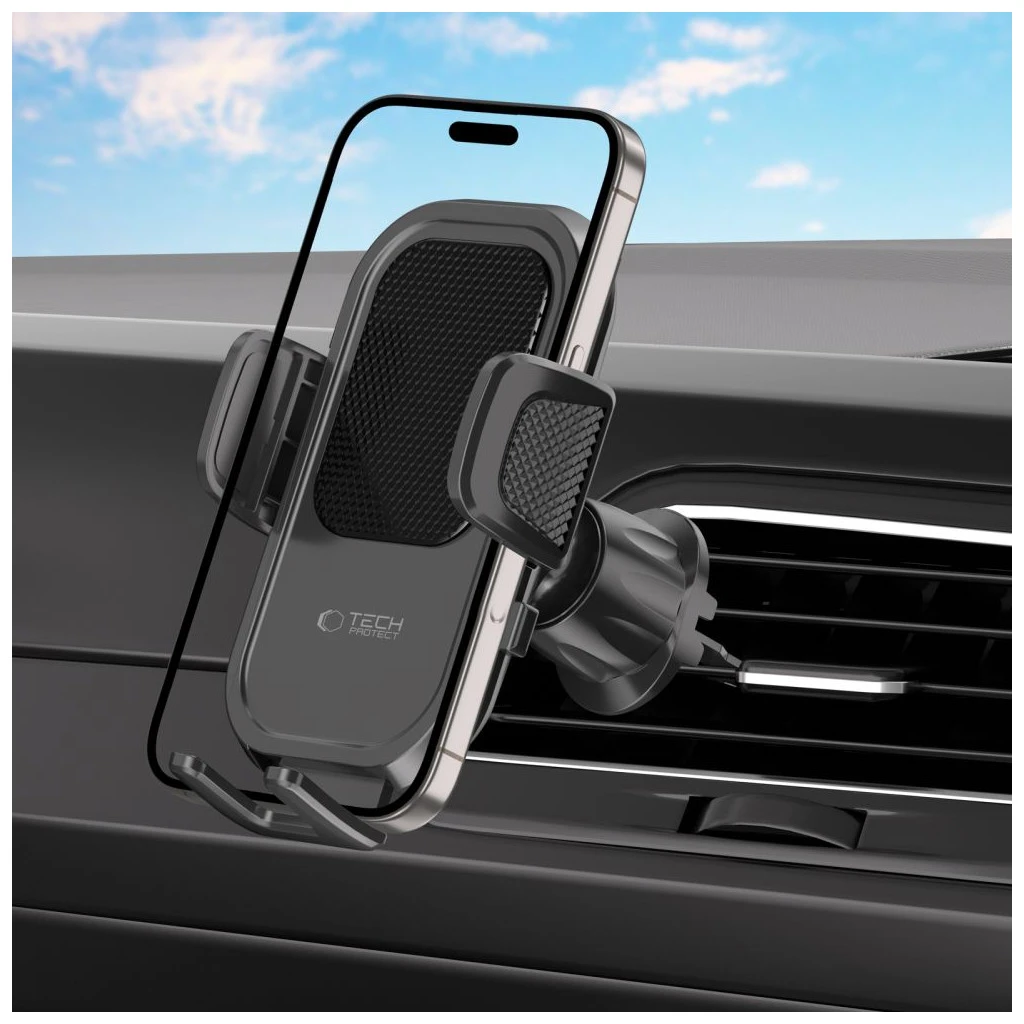 TECH-PROTECT V8 Univerzális CD & VENT autós tartó fekete