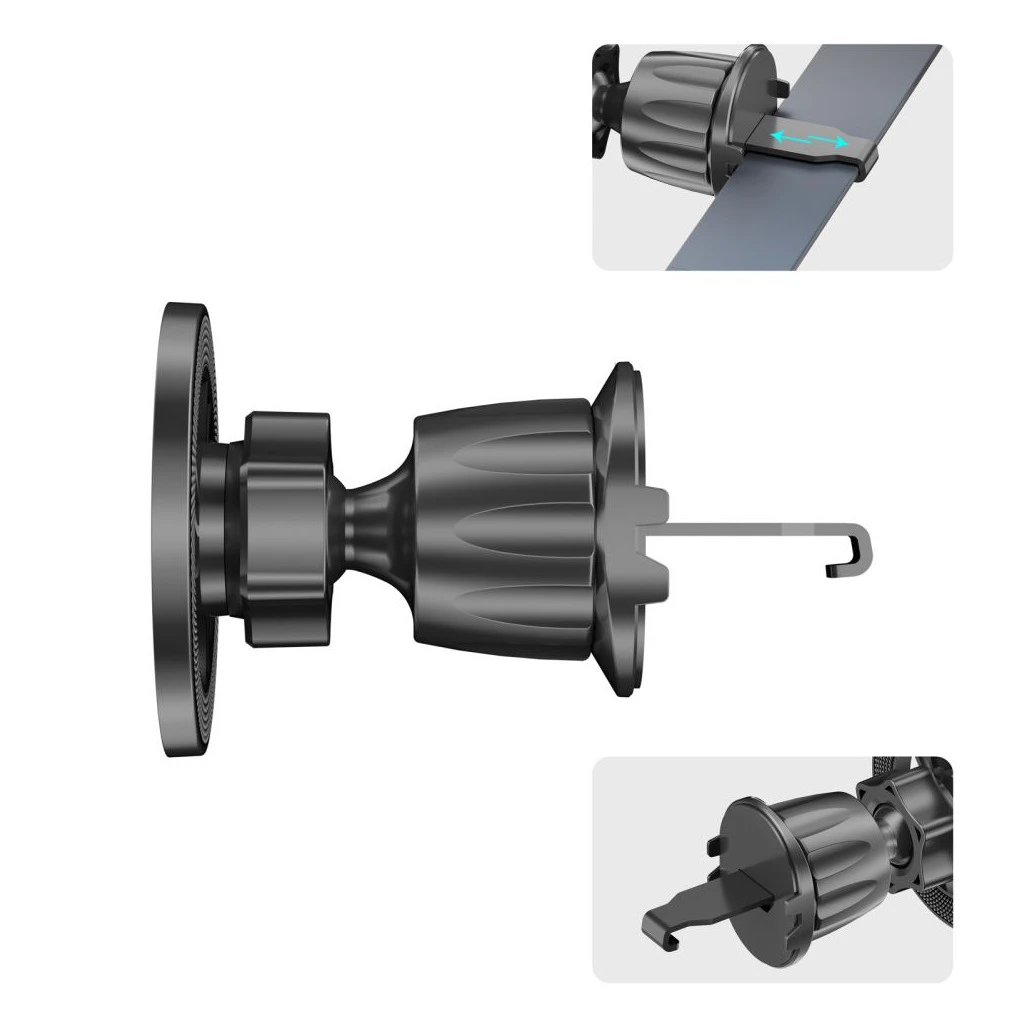 TECH-PROTECT N58 MAGNETIC MAGSAFE műszerfal és légkondi autós tartó fekete