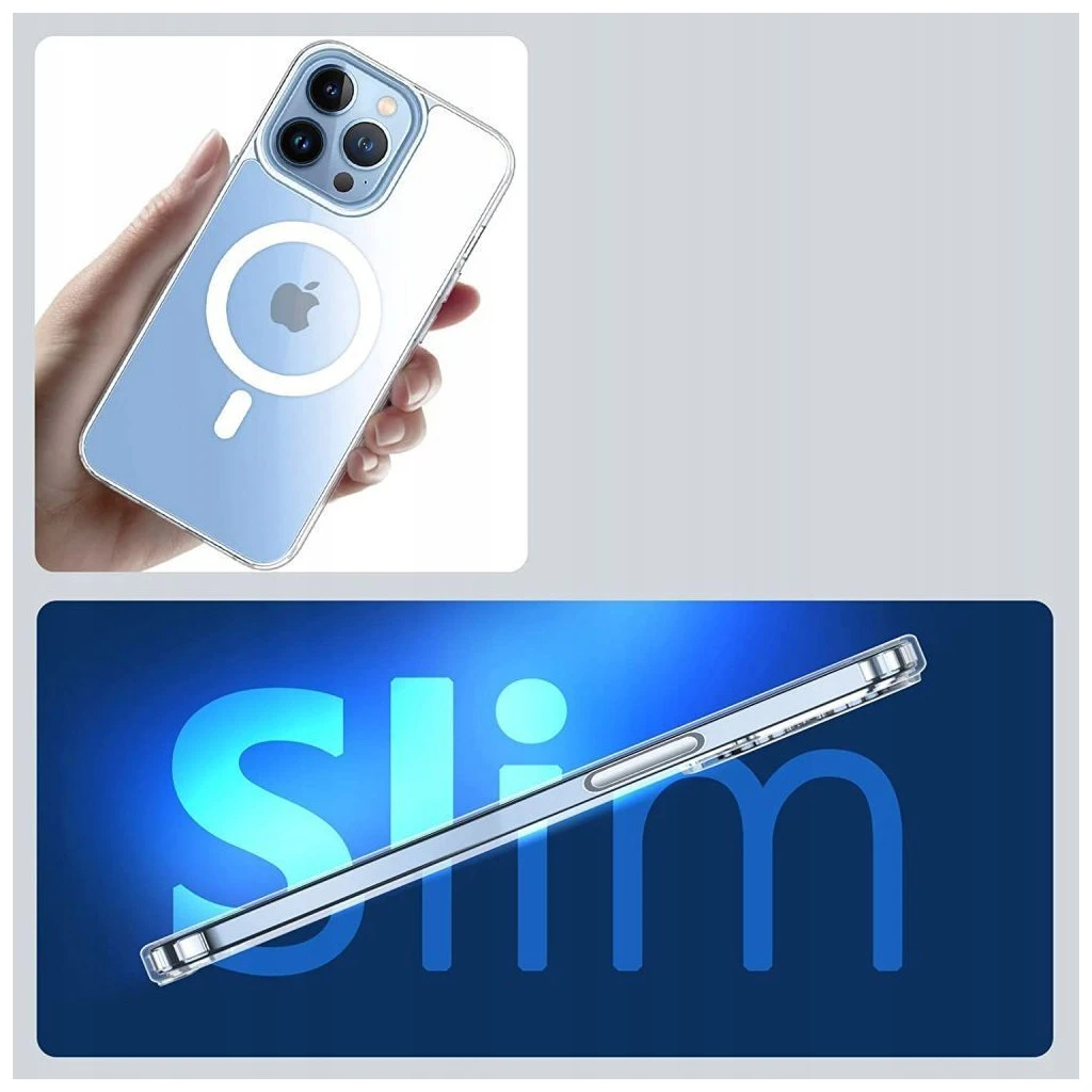 TECH-PROTECT FLEXAIR HYBRID MAGSAFE iPhone 12 Mini tok készülékhez átlátszó