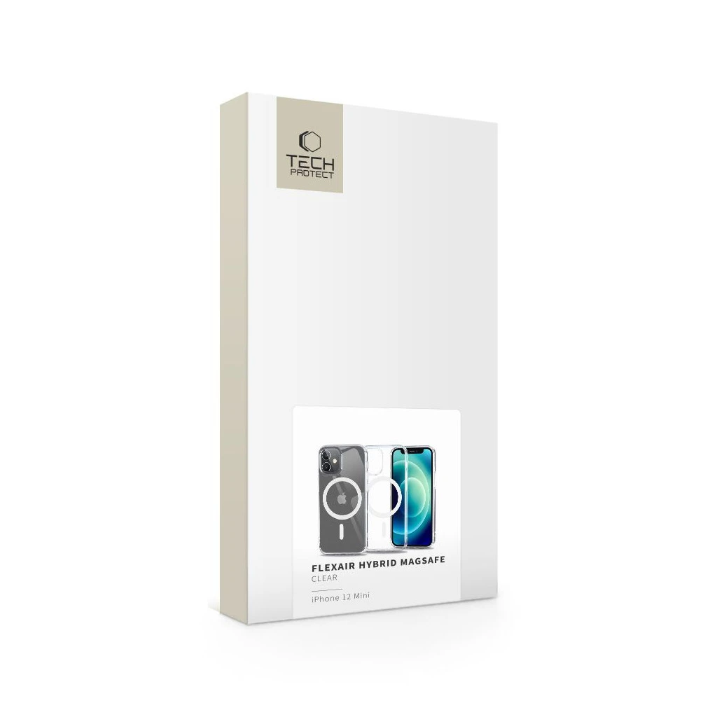 TECH-PROTECT FLEXAIR HYBRID MAGSAFE iPhone 12 Mini tok készülékhez átlátszó