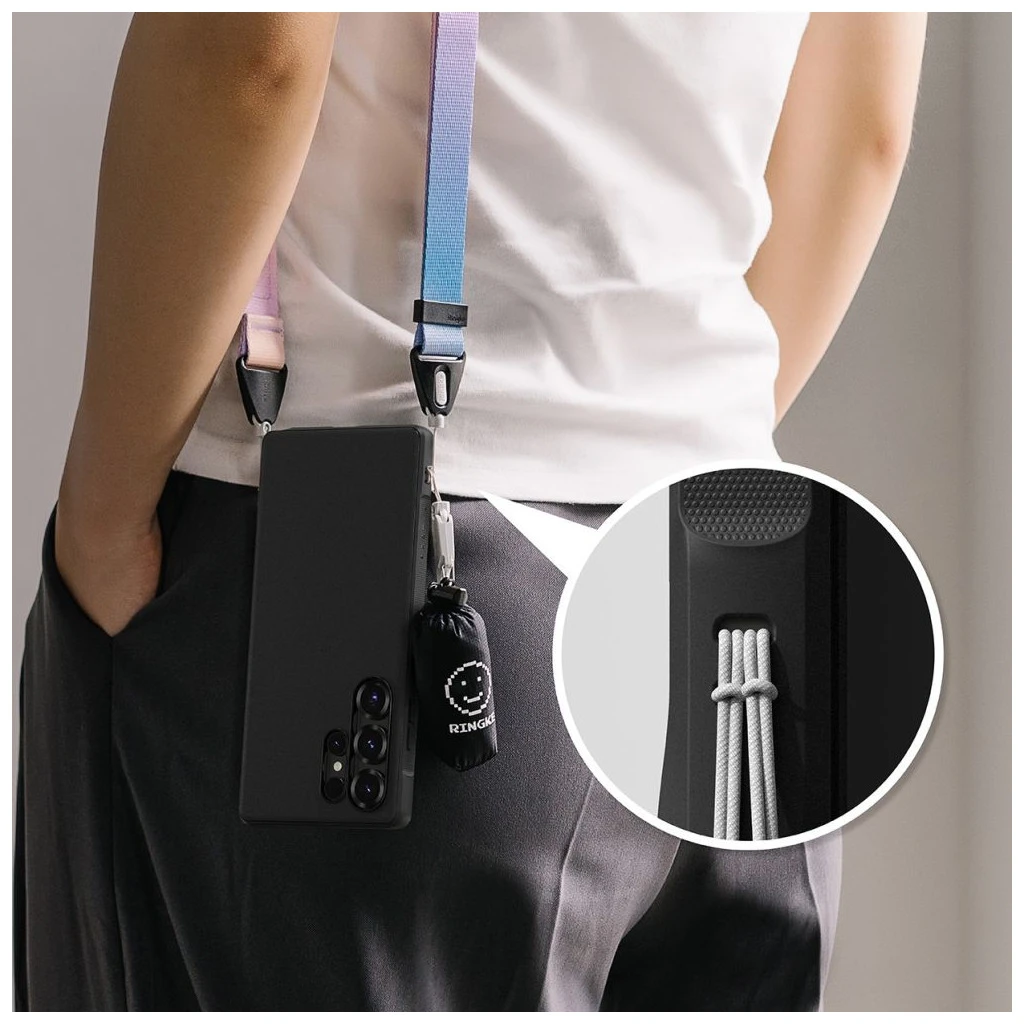 RINGKE ONYX tok Galaxy S25 Ultra készülékhez fekete